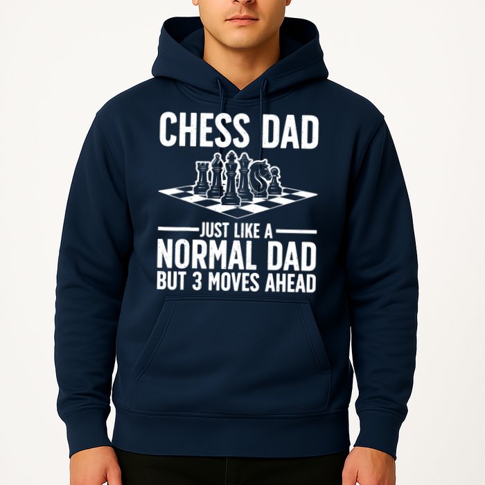 Cool Chess Player Art For Dad Knight Chess Lovers Pieces Hoodie