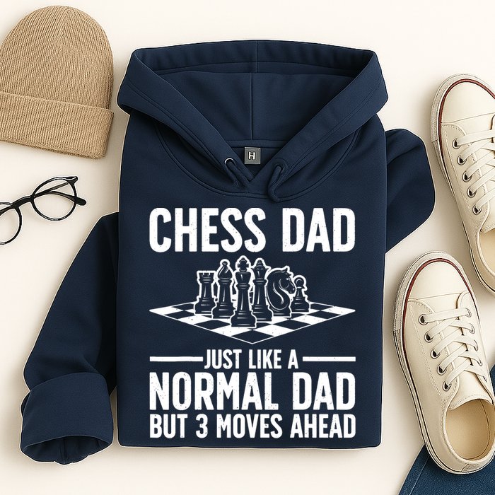 Cool Chess Player Art For Dad Knight Chess Lovers Pieces Hoodie