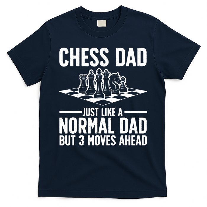 Cool Chess Player Art For Dad Knight Chess Lovers Pieces T-Shirt