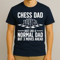 Cool Chess Player Art For Dad Knight Chess Lovers Pieces T-Shirt