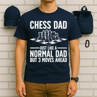 Cool Chess Player Art For Dad Knight Chess Lovers Pieces T-Shirt