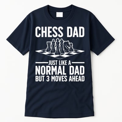 Cool Chess Player Art For Dad Knight Chess Lovers Pieces Tall T-Shirt