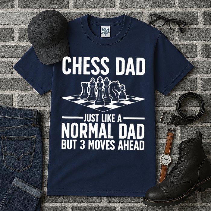 Cool Chess Player Art For Dad Knight Chess Lovers Pieces Tall T-Shirt
