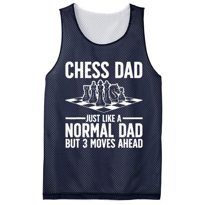 Cool Chess Player Art For Dad Knight Chess Lovers Pieces Mesh Reversible Basketball Jersey Tank