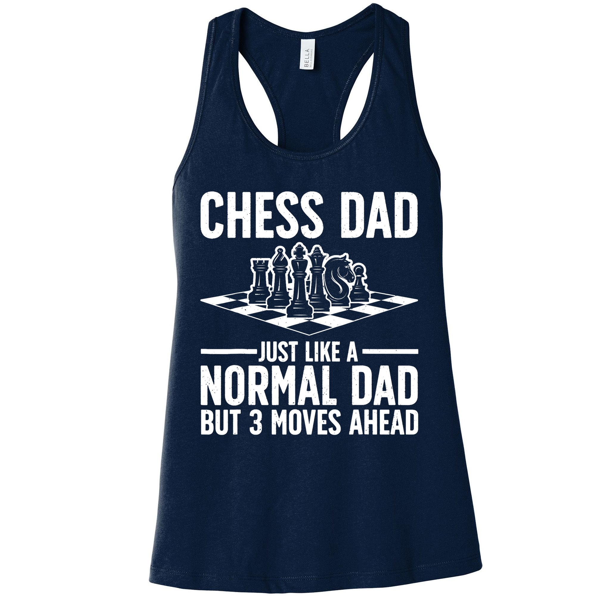 Cool Chess Player Art For Dad Knight Chess Lovers Pieces Womens Tank Top