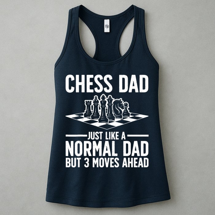 Cool Chess Player Art For Dad Knight Chess Lovers Pieces Womens Tank Top