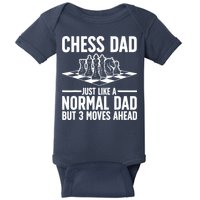 Cool Chess Player Art For Dad Knight Chess Lovers Pieces Baby Bodysuit