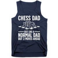Cool Chess Player Art For Dad Knight Chess Lovers Pieces Tank Top