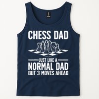 Cool Chess Player Art For Dad Knight Chess Lovers Pieces Tank Top
