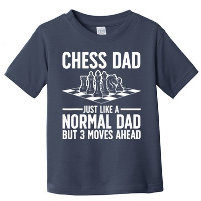 Cool Chess Player Art For Dad Knight Chess Lovers Pieces Toddler T-Shirt