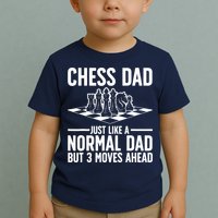 Cool Chess Player Art For Dad Knight Chess Lovers Pieces Toddler T-Shirt