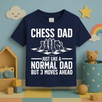 Cool Chess Player Art For Dad Knight Chess Lovers Pieces Toddler T-Shirt
