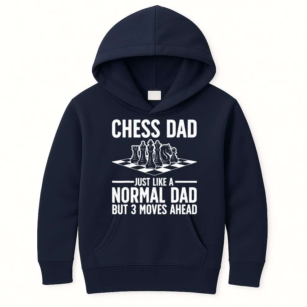 Cool Chess Player Art For Dad Knight Chess Lovers Pieces Kids Hoodie