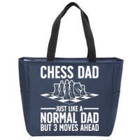 Cool Chess Player Art For Dad Knight Chess Lovers Pieces Zip Tote Bag