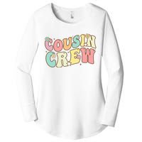 Cousin Crew Pajamas Matching Gifts Women's Perfect Tri Tunic Long Sleeve Shirt