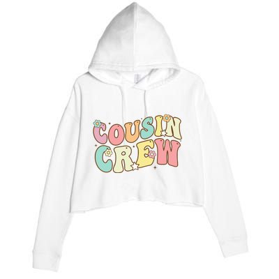 Cousin Crew Pajamas Matching Gifts Crop Fleece Hoodie