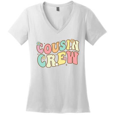 Cousin Crew Pajamas Matching Gifts Women's V-Neck T-Shirt