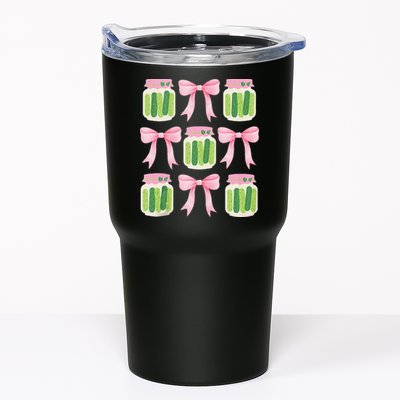 Coquette Canned Pickle Bows With Cute Pickle Jarx Tumbler