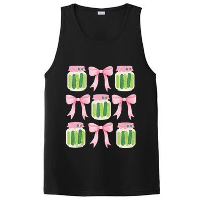 Coquette Canned Pickle Bows With Cute Pickle Jarx PosiCharge Competitor Tank