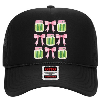 Coquette Canned Pickle Bows With Cute Pickle Jarx Trucker Hat