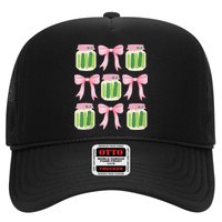 Coquette Canned Pickle Bows With Cute Pickle Jarx Hat