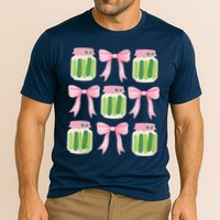 Coquette Canned Pickle Bows With Cute Pickle Jarx Performance Shirt