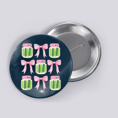 Coquette Canned Pickle Bows With Cute Pickle Jarx Button