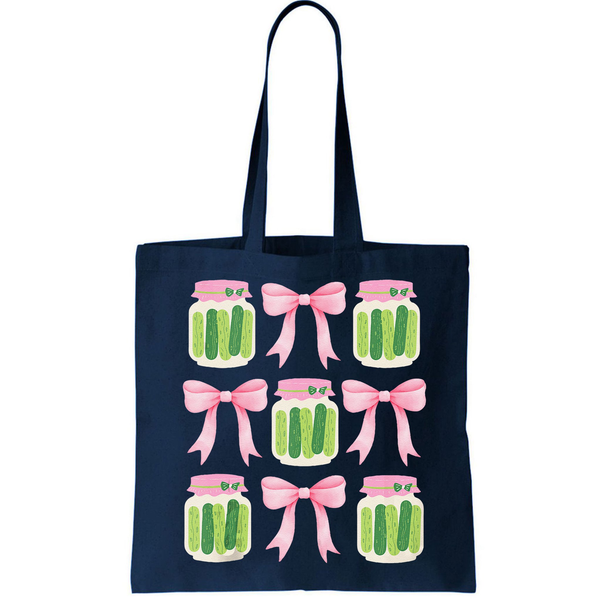 Coquette Canned Pickle Bows With Cute Pickle Jarx Bag