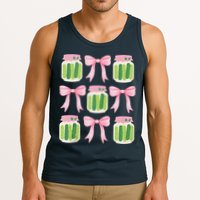 Coquette Canned Pickle Bows With Cute Pickle Jarx Tank Top