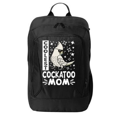 Coolest Cockatoo Parrot Mom I Goffins Cockatoo Premium City Backpack