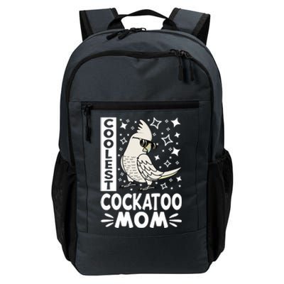 Coolest Cockatoo Parrot Mom I Goffins Cockatoo Premium Daily Commute Backpack