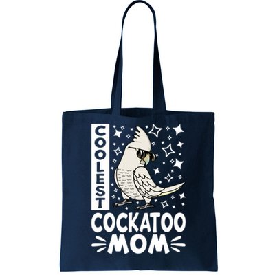 Coolest Cockatoo Parrot Mom I Goffins Cockatoo Premium Tote Bag