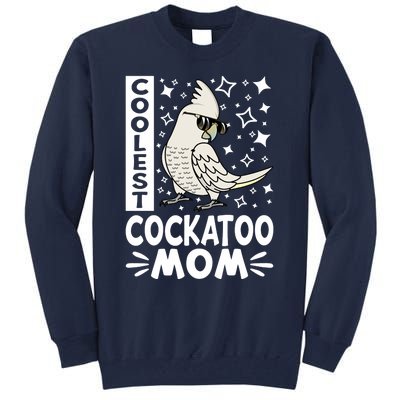 Coolest Cockatoo Parrot Mom I Goffins Cockatoo Premium Tall Sweatshirt