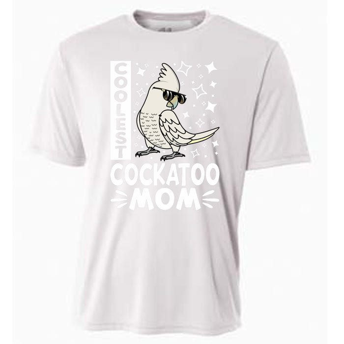 Coolest Cockatoo Parrot Mom I Goffins Cockatoo Premium Cooling Performance Crew T-Shirt