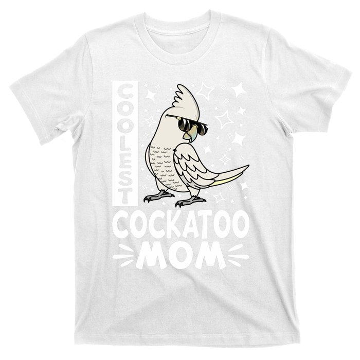 Coolest Cockatoo Parrot Mom I Goffins Cockatoo Premium T-Shirt