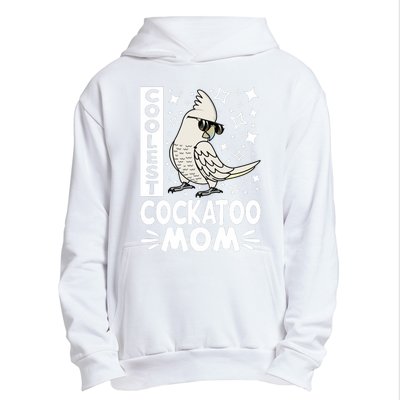 Coolest Cockatoo Parrot Mom I Goffins Cockatoo Premium Urban Pullover Hoodie