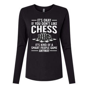 Cool Chess Players Art Chess Lover Novelty Womens Cotton Relaxed Long Sleeve T-Shirt