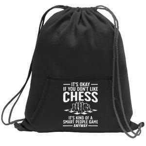 Cool Chess Players Art Chess Lover Novelty Sweatshirt Cinch Pack Bag