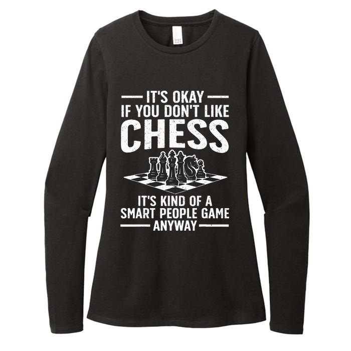 Cool Chess Players Art Chess Lover Novelty Womens CVC Long Sleeve Shirt