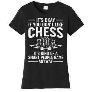 Cool Chess Players Art Chess Lover Novelty Women's T-Shirt