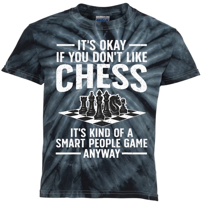 Cool Chess Players Art Chess Lover Novelty Kids Tie-Dye T-Shirt