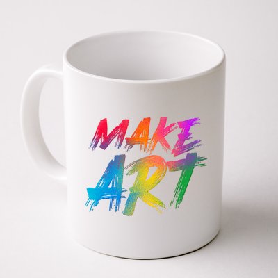 Cool Colorful Painted Make Art Mug