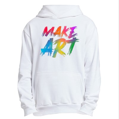 Cool Colorful Painted Make Art Urban Pullover Hoodie