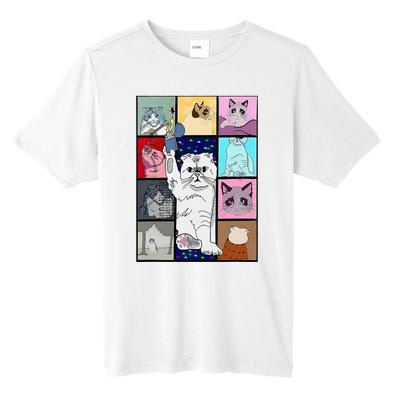 Cute Cat Purring In My Lap Cause It Loves Me Tall Fusion ChromaSoft Performance T-Shirt