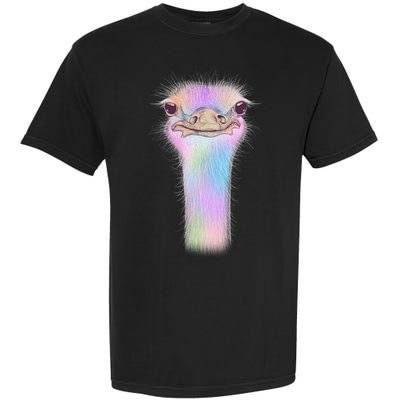 Cute Colorful Pastel Ostrich Garment-Dyed Heavyweight T-Shirt