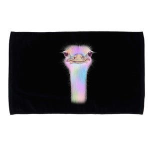 Cute Colorful Pastel Ostrich Microfiber Hand Towel