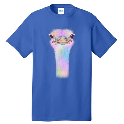 Cute Colorful Pastel Ostrich Tall T-Shirt