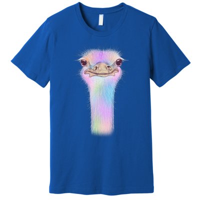 Cute Colorful Pastel Ostrich Premium T-Shirt