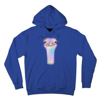 Cute Colorful Pastel Ostrich Tall Hoodie