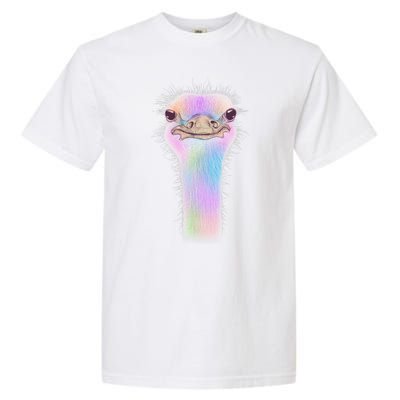 Cute Colorful Pastel Ostrich Garment-Dyed Heavyweight T-Shirt